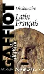 Dictionnaire latin-Français